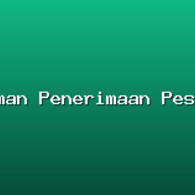 Pengumuman Penerimaan Peserta Didik Baru Tahun Ajaran 2026/2027