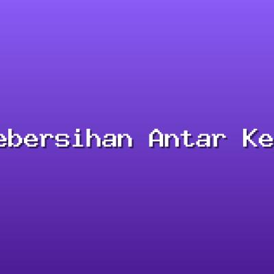 Lomba Kebersihan Antar Kelas Sambut Hari Lingkungan Hidup